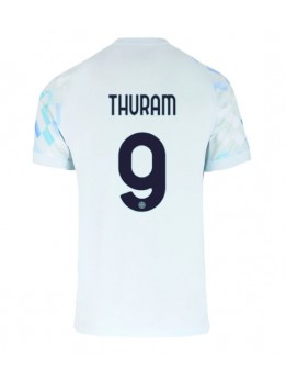 Inter Milan Marcus Thuram #9 Replika Borta Kläder 2025-26 Kortärmad
